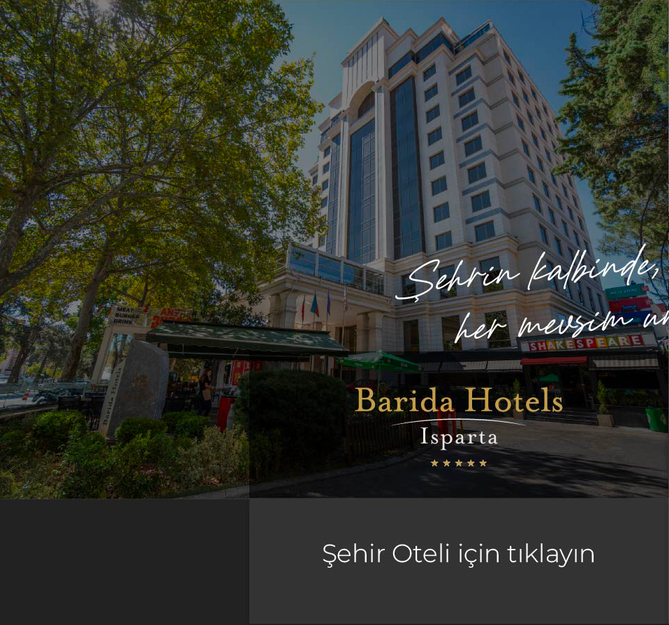 Barida Hotels Isparta Şehir Oteli